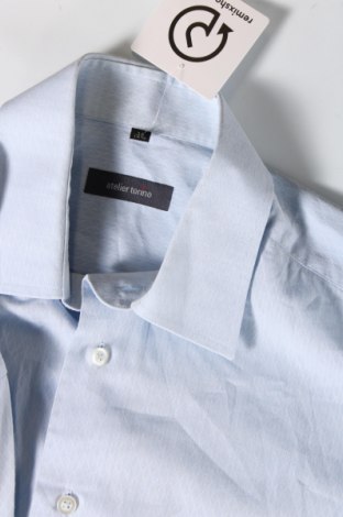 Pánska košeľa  Atelier Torino, Veľkosť M, Farba Modrá, Cena  13,10 €