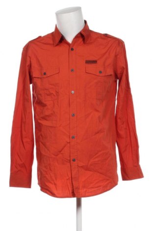 Ανδρικό πουκάμισο Atlas For Men, Μέγεθος M, Χρώμα Πορτοκαλί, Τιμή 4,13 €