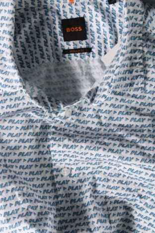 Ανδρικό πουκάμισο BOSS, Μέγεθος L, Χρώμα Πολύχρωμο, Τιμή 108,00 €