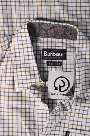 Ανδρικό πουκάμισο Barbour, Μέγεθος M, Χρώμα Λευκό, Τιμή 46,39 €