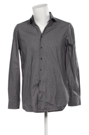 Мъжка риза Benvenuto, Размер L, Цвят Сив, Цена 53,35 лв.