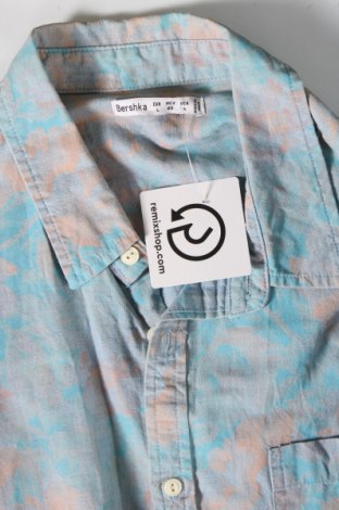 Ανδρικό πουκάμισο Bershka, Μέγεθος L, Χρώμα Πολύχρωμο, Τιμή 15,25 €