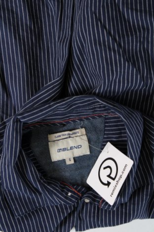 Ανδρικό πουκάμισο Blend, Μέγεθος S, Χρώμα Μπλέ, Τιμή 6,31 €