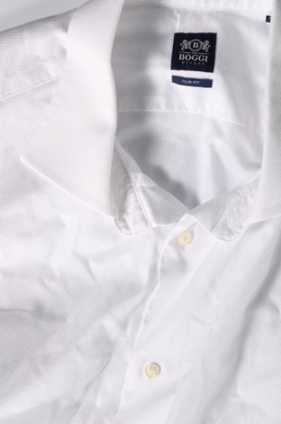 Мъжка риза Boggi, Размер XXL, Цвят Бял, Цена 68,25 лв.