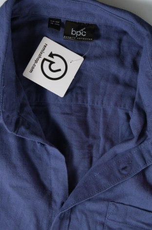 Ανδρικό πουκάμισο Bpc Bonprix Collection, Μέγεθος XL, Χρώμα Μπλέ, Τιμή 4,84 €