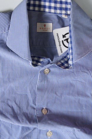 Ανδρικό πουκάμισο Bruli, Μέγεθος M, Χρώμα Μπλέ, Τιμή 29,69 €
