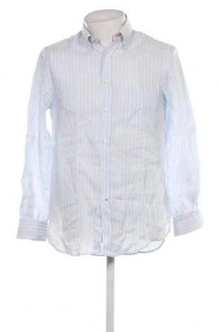 Мъжка риза Brunello Cucinelli, Размер M, Цвят Син, Цена 252,20 лв.