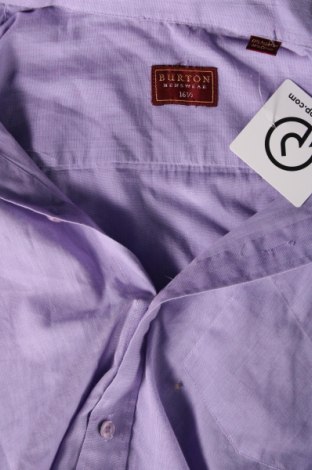 Мъжка риза Burton of London, Размер L, Цвят Лилав, Цена 10,18 лв.