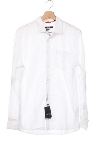 Herrenhemd Burton of London, Größe M, Farbe Weiß, Preis € 21,43