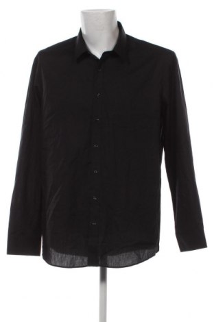 Мъжка риза C&A, Размер XL, Цвят Черен, Цена 15,66 лв.