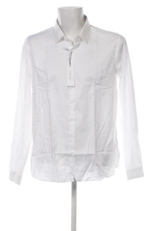 Herrenhemd Calvin Klein, Größe XXL, Farbe Weiß, Preis 59,89 €