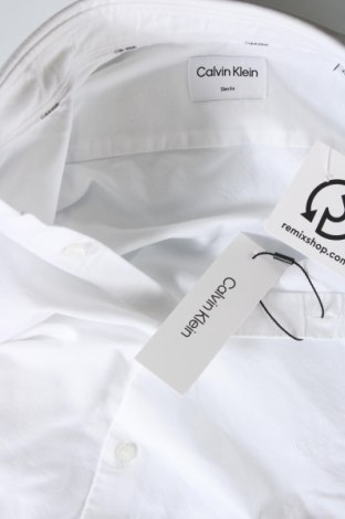 Męska koszula Calvin Klein, Rozmiar XL, Kolor Biały, Cena 373,16 zł