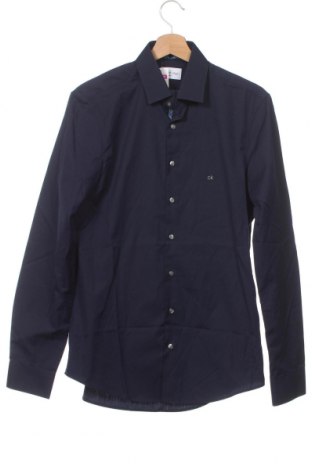 Ανδρικό πουκάμισο Calvin Klein, Μέγεθος M, Χρώμα Μπλέ, Τιμή 43,30 €