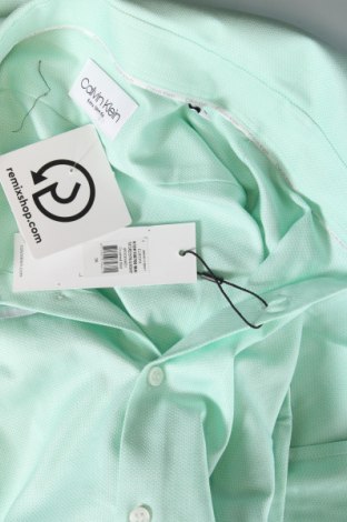 Мъжка риза Calvin Klein, Размер S, Цвят Зелен, Цена 79,80 лв.