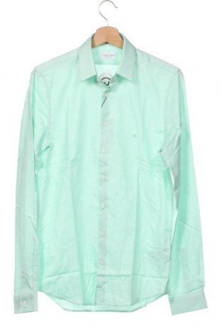 Ανδρικό πουκάμισο Calvin Klein, Μέγεθος S, Χρώμα Πράσινο, Τιμή 43,30 €