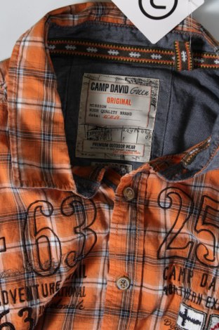 Мъжка риза Camp David, Размер XL, Цвят Оранжев, Цена 51,70 лв.