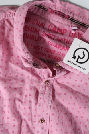 Herrenhemd Camp David, Größe L, Farbe Rosa, Preis 28,32 €