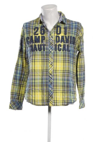 Мъжка риза Camp David, Размер M, Цвят Многоцветен, Цена 44,55 лв.