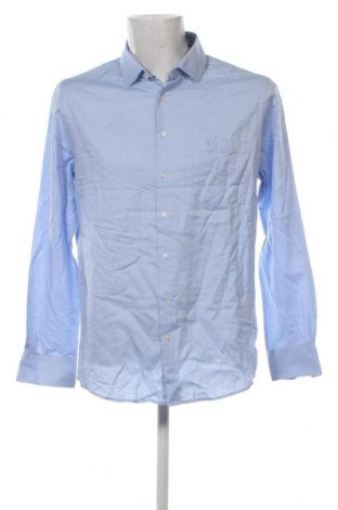 Ανδρικό πουκάμισο Canda, Μέγεθος L, Χρώμα Μπλέ, Τιμή 4,49 €