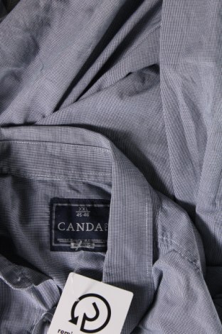 Мъжка риза Canda, Размер XXL, Цвят Сив, Цена 29,00 лв.