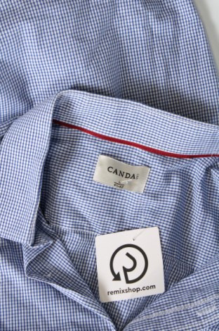 Ανδρικό πουκάμισο Canda, Μέγεθος L, Χρώμα Μπλέ, Τιμή 9,69 €