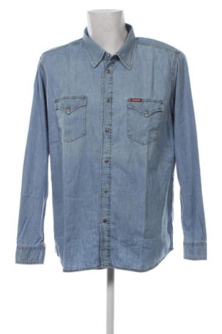 Ανδρικό πουκάμισο Carrera Jeans, Μέγεθος XL, Χρώμα Μπλέ, Τιμή 14,23 €