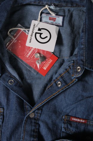 Męska koszula Carrera Jeans, Rozmiar XL, Kolor Niebieski, Cena 122,61 zł