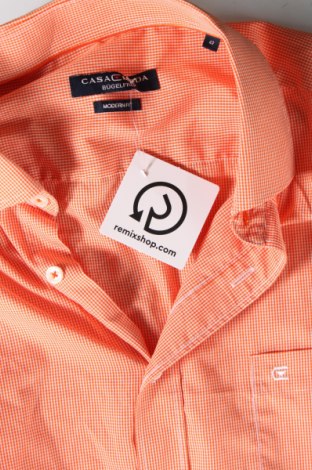 Ανδρικό πουκάμισο Casa Moda, Μέγεθος L, Χρώμα Πορτοκαλί, Τιμή 31,98 €