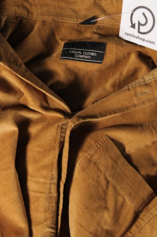 Мъжка риза Casual Clothes Company, Размер S, Цвят Бежов, Цена 29,70 лв.