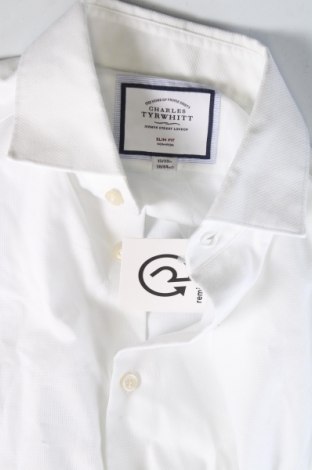 Ανδρικό πουκάμισο Charles Tyrwhitt, Μέγεθος S, Χρώμα Λευκό, Τιμή 34,02 €