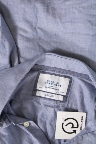 Мъжка риза Charles Tyrwhitt, Размер L, Цвят Син, Цена 51,70 лв.
