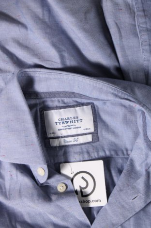 Мъжка риза Charles Tyrwhitt, Размер L, Цвят Син, Цена 50,05 лв.