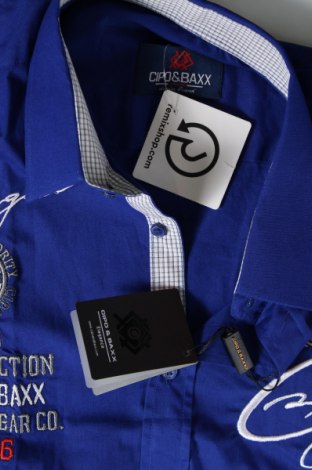 Pánská košile  Cipo & Baxx, Velikost L, Barva Modrá, Cena  603,00 Kč