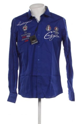Herrenhemd Cipo & Baxx, Größe L, Farbe Blau, Preis € 22,62