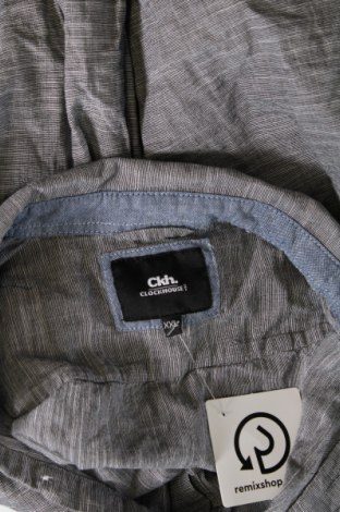 Ανδρικό πουκάμισο Clockhouse, Μέγεθος XXL, Χρώμα Γκρί, Τιμή 9,69 €