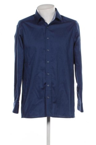 Herrenhemd Cool Code, Größe L, Farbe Blau, Preis € 15,00