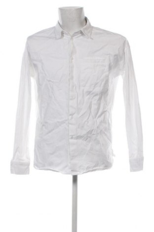 Ανδρικό πουκάμισο Dan Fox X About You, Μέγεθος M, Χρώμα Λευκό, Τιμή 20,24 €