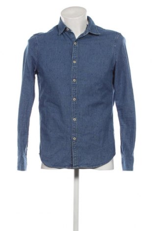 Ανδρικό πουκάμισο Denham, Μέγεθος S, Χρώμα Μπλέ, Τιμή 15,75 €
