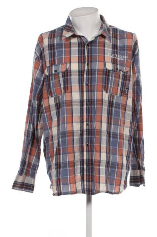 Ανδρικό πουκάμισο Design Lab, Μέγεθος 3XL, Χρώμα Πολύχρωμο, Τιμή 17,94 €