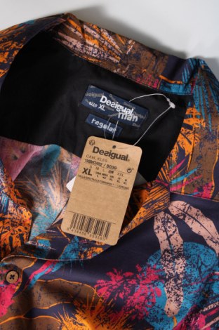 Męska koszula Desigual, Rozmiar XL, Kolor Kolorowy, Cena 279,23 zł