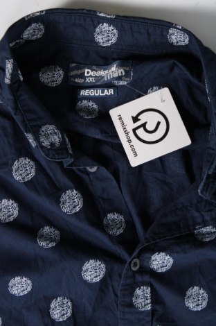 Pánska košeľa  Desigual, Veľkosť XXL, Farba Modrá, Cena  31,19 €