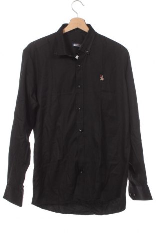 Мъжка риза Dewberry, Размер L, Цвят Черен, Цена 23,46 лв.