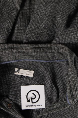 Ανδρικό πουκάμισο Dressmann, Μέγεθος 3XL, Χρώμα Γκρί, Τιμή 18,51 €