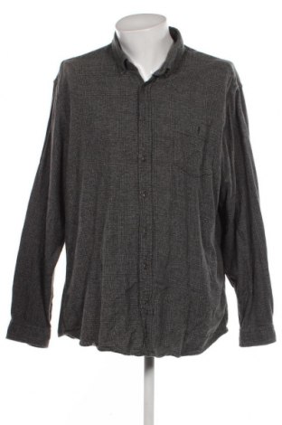 Ανδρικό πουκάμισο Dressmann, Μέγεθος 3XL, Χρώμα Γκρί, Τιμή 17,45 €