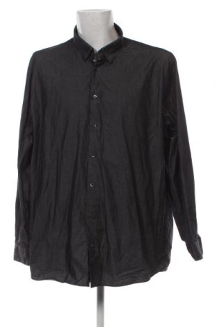 Мъжка риза Dressmann, Размер 3XL, Цвят Сив, Цена 32,98 лв.