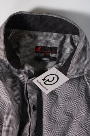 Herrenhemd Dressmann, Größe L, Farbe Grau, Preis € 7,33