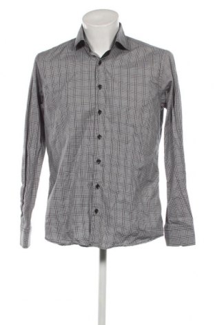Мъжка риза Dressmann, Размер L, Цвят Сив, Цена 5,44 лв.