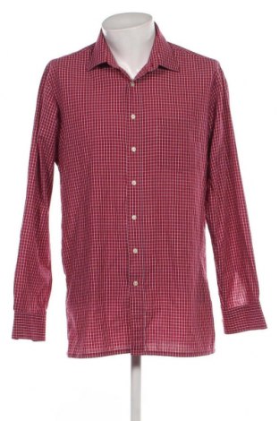 Ανδρικό πουκάμισο Dressmann, Μέγεθος XL, Χρώμα Κόκκινο, Τιμή 10,73 €