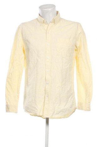 Ανδρικό πουκάμισο Dressmann, Μέγεθος XL, Χρώμα Κίτρινο, Τιμή 12,62 €