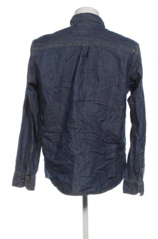 Ανδρικό πουκάμισο Dressmann, Μέγεθος XL, Χρώμα Μπλέ, Τιμή 35,55 €